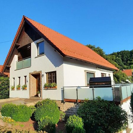 Ferienwohnung Am Rennsteig Bei Eisenach - Ilona Schmidt Wolfsburg-Unkeroda Exterior foto
