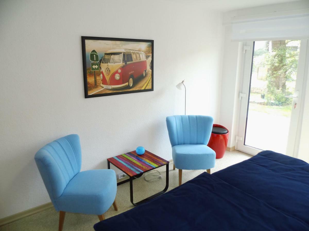 Ferienwohnung Am Rennsteig Bei Eisenach - Ilona Schmidt Wolfsburg-Unkeroda Exterior foto